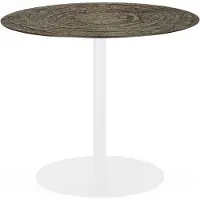 Ethnicraft Blend Esstischplatte Metall Dark Bronze rund