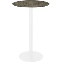 Ethnicraft Blend Esstischplatte Metall Dark Bronze rund