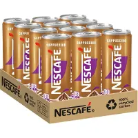 Nescafe - Cappuccino IJskoffie - 12 blikken a 250ml
