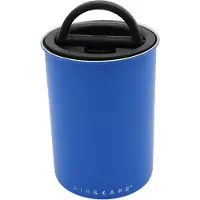 Planetary Design - Airscape - Koffiebonen - Voorraadpot - Voorraadbus - Voorraadpotten - Vacuuum - Koffie - Mat blauw - 500 gram