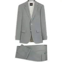 BOSS Tweedelig slim-fit pak van scheerwol Maat 102