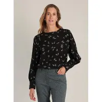Yest Demetra Tops Black Multi Colour