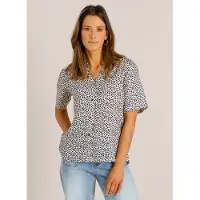 Ivy Beau Veere Tops Off White/Night Blue
