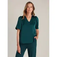 Yest Pippa Essential Tops Teal Green