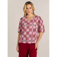 Ivy Beau Grazia Tops White/Multi