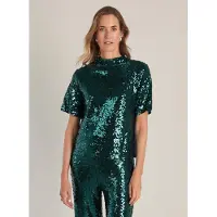 Yest Philomena Essential Tops Teal Green