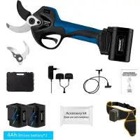 OEM Accu-grasmaaier, borstelloze motor, efficiënte snijcapaciteit, model 8605pro, 4Ah, met twee batterijen