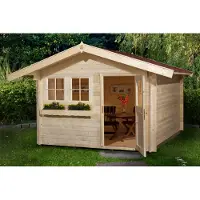Weka Tuinhuis 139a - Onbehandeld - 300x250cm
