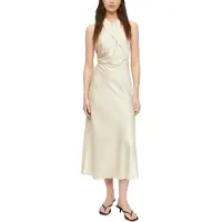 Comma Jurk beige