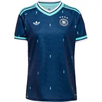 Adidas Tricot 'Deutschland 26' navy / aqua / wit