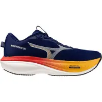 Mizuno Wave Rider 30 hardloopschoenen Blauw Rood AW26, Maat 46,5 - EUR