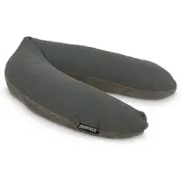 Snoozzz Zwangerschapskussen Zijslaapkussen Lichaamskussen - 185 cm - microparel vulling- luxe draagtas - wasbare hoes - Teddy Olive