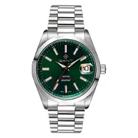 Gant Analoog horloge goud / donkergroen / rood / zilver