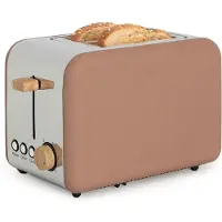 Create - Broodrooster - Voor Medium - 6 niveaus - 850W - Mokka - TOAST RETRO