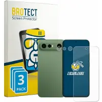 BROTECT Screenprotector 3 Stuks voor Vivo X300 FE (Voor+Camera) Beschermglas transparant