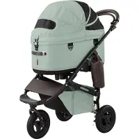 AIRBUGGY DOME 3 Large – Grass Green - Honden buggie - Luxe wandelwagen voor huisdieren