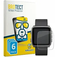BROTECT Screenprotector 6 Stuks voor Pebble Time 2 2026 Beschermglas transparant