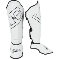 Joya Strike Scheenbeschermers - Kunstleer - Wit - XL