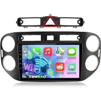 Hexinex Autoradio - Geschikt Voor VW Volkswagen Tiguan 1 NF (2006-2016) - Carplay Android Auto 2GB+64GB - FM RDS WIFI