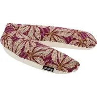 Snoozzz Zwangerschapskussen Zijslaapkussen Lichaamskussen - 185 cm - microparel vulling - luxe draagtas - wasbare hoes - Amarant