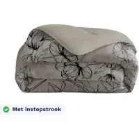Zelesta Royalbed Butterfly forest 240x200 - Dekbed zonder overtrek - met Instopstrook - Wasbaar dekbed met Vaste Overtrek - All year zomerdekbed & winterdekbed