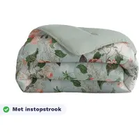 Zelesta Royalbed Happy Flower 200x200 - Dekbed zonder overtrek - met Instopstrook - Wasbaar dekbed met Vaste Overtrek - All year zomerdekbed & winterdekbed