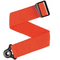 D'Addario PWSAL404 Auto Lock Polypropyleen Gitaarband Oranje