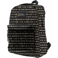 National Geographic Laptop Rugzak / Rugtas / Schooltas - 15 inch - Scale - N09102 - Zwart - Zwart-Wit print