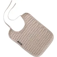 Snoozzz Slabbetje - 100% Zachte Katoen - 33x25cm - Wafel Sand