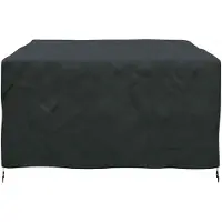 vidaXL Meubelbescherming Effen Zwart 200 x 150 x 85 cm 210D