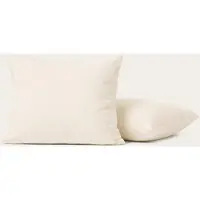 HappyBed Kussenslopen Taupe 60x70 cm - Kussensloop set 2 stuks - 100% Katoen - Ultieme slaapcomfort