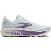 Brooks Ghost 18 hardloopschoenen Wit/Paars AW26 Dames, Maat 38,5 - EUR