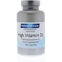 Nova vitae High vitamine D3 2000IU 50 mcg 180 capsules