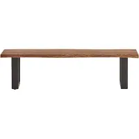 NADUVI Collection Eetkamerbank Soan acaciahout | hout bruin 160x45x40 cm eetkamerbanken | NADUVI