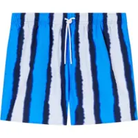 Emporio Armani Heren Blauw gestreept badpak met schaduweffect (XL), Strandkleding, Polyester EM000583_AF20446
