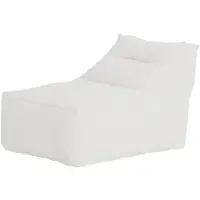 Svea - Sammy ligbed stof - 118x94x83 cm - wit bouclé