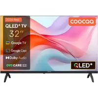 COOCAA 32CGQG41Z - 32 inch - QLED Google TV - HDR10 - Frameloos Design - Dolby Audio - WiFi & Bluetooth - Smart TV