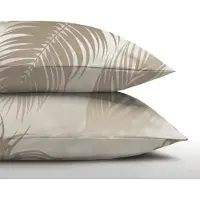 Zelesta Everyday Duo Kussenslopen Palm Leaves - Kussenslopen 60 x 70 set van 2