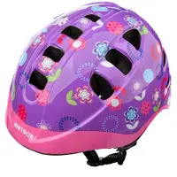 Meteor MA-2 M 52-56 cm - Fietshelm voor Kinderen - Bloemen