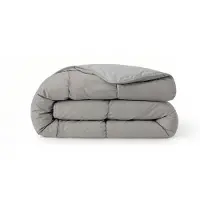 Zelesta Comfort Duo Zomerdekbed - Grijs & Zachtgrijs 240x200cm