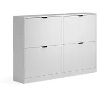 Vicco Schoenklaprek Gizmo, Wit, 115 x 77.6 cm met 2x2 compartimenten