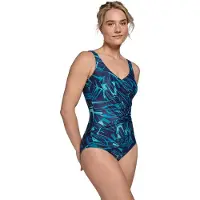 Ten Cate Soft Cup Shape Badpak dames Donkerblauw 4XL/48