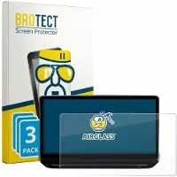 BROTECT Screenprotector 3 Stuks voor Skoda Enyaq RS 2026 Infotainment System 13" Beschermglas transparant