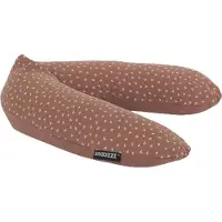 Snoozzz Zwangerschapskussen Zijslaapkussen Lichaamskussen - 185 cm - microparel vulling- luxe draagtas - wasbare hoes - Babette