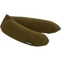 Snoozzz Zwangerschapskussen Zijslaapkussen Lichaamskussen - 185 cm - microparel vulling - luxe draagtas - wasbare hoes - Bronze
