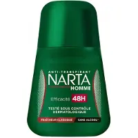 NARTA Homme Anti-transpirant Fraicheur Classique 48H Bille 50 ml