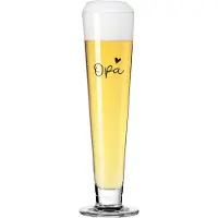 Ritzenhoff Bierglas - Opa - Kristalglas - 385 ml - Bier Glas - Verjaardag Cadeau Opa - Geschikt voor de Vaatwasser