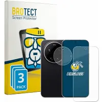 BROTECT Screenprotector 3 Stuks voor Xiaomi Leica Leitzphone (Voor+Camera) Beschermglas transparant