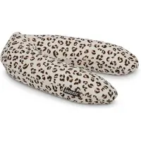 Snoozzz Zwangerschapskussen Zijslaapkussen Lichaamskussen - 185 cm - microparel vulling- luxe draagtas - wasbare hoes - Leopard