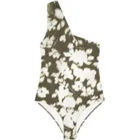 Emporio Armani Dames Zwempak Hazy Floral groen (M), Strandkleding, Polyamide EW003395_AF20248